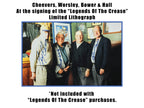 LEGENDS OF THE CREASE SIGNED LITHOGRAPH – BOWER, CHEEVERS, HALL, WORSLEY AUTOGRAPHS – 24