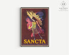 Leonetto Cappiello Sancta Liquor Poster: Vintage Art Nouveau Print