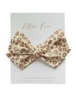 Leopard Oversize Bow