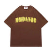 Letter Embroidered Cotton Casual Short Sleeve