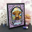 Stained Glass Wonderful Wildlife Luxury Foiled Edge-to-Edge Cardstock