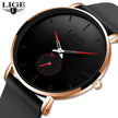 LIGE Men's Classic Quartz Watch | Ultra-thin | Waterproof 3ATM and scratch resistance surface | TUTT Exclusive