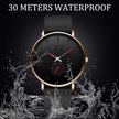 LIGE Men's Classic Quartz Watch | Ultra-thin | Waterproof 3ATM and scratch resistance surface | TUTT Exclusive