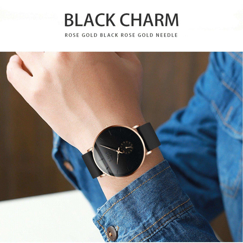 LIGE Men's Classic Quartz Watch | Ultra-thin | Waterproof 3ATM and scratch resistance surface | TUTT Exclusive
