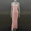 Light Diamond Charming Suspender Mermaid Dress Gown