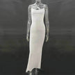 Light Diamond Charming Suspender Mermaid Dress Gown
