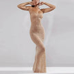 Light Diamond Charming Suspender Mermaid Dress Gown