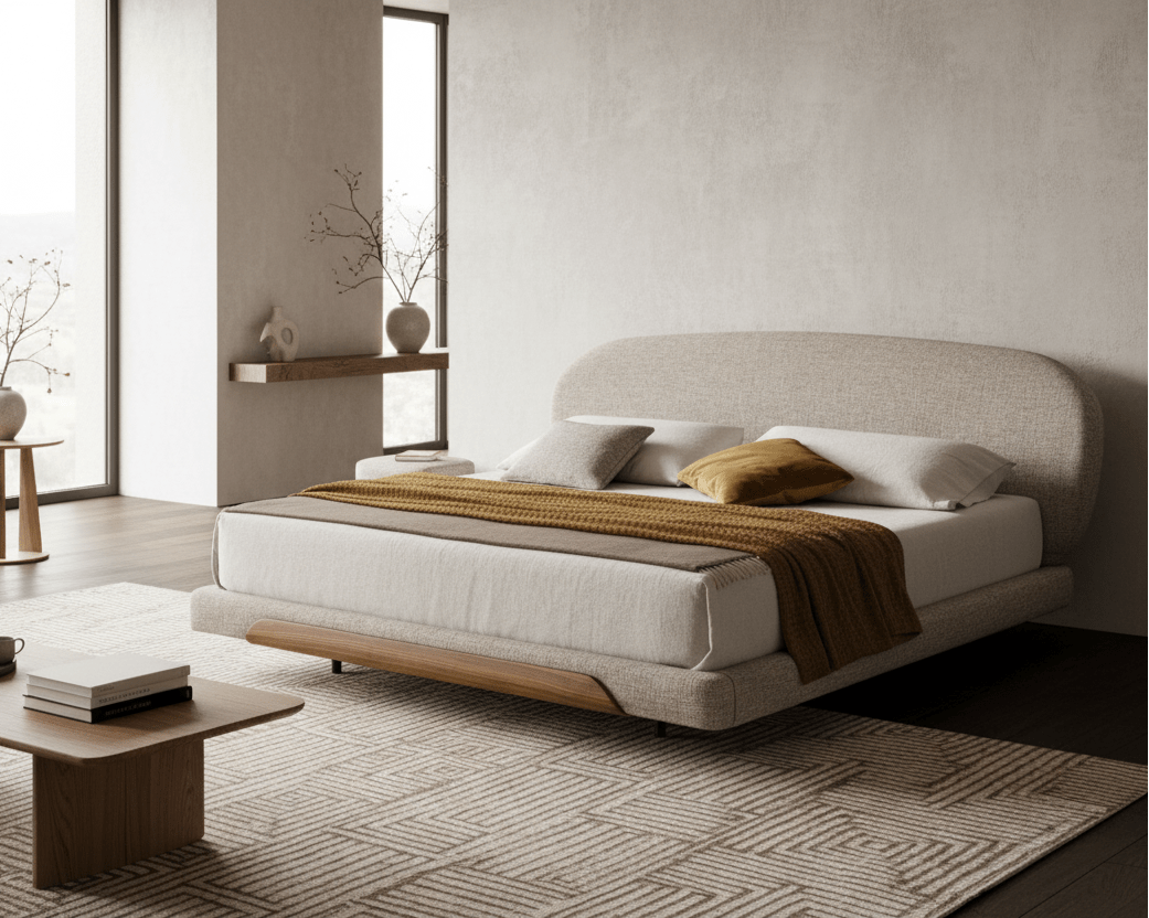 Linden Modern Upholstered Bed