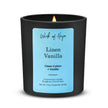 Linen Vanilla Candle | Clean Cotton + Vanilla