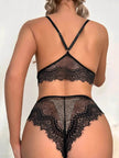 Lingerie Set Charming Lingerie Summer Underwear Black Underwear
