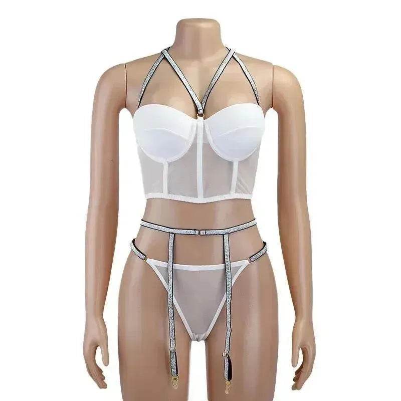 Lingerie Three-point Garter Set