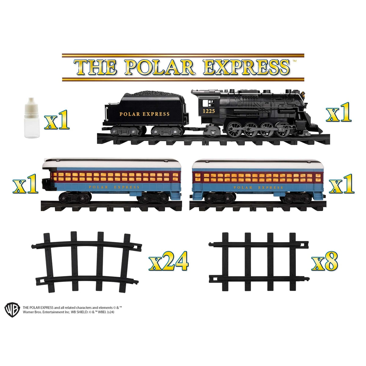 Lionel Polar Express Ready to Play Battery Train Set w/Bluetooth