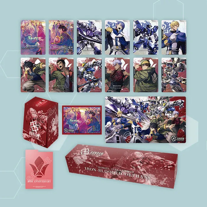 Gundam Card Game - Mobile Suit Gundam Iron-Blooded Orphans - Premium Accessory Set (PB02)
