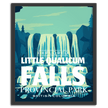 Little Qualicum Falls Provincial Park 'Explored' Poster, Canada Parks