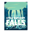 Little Qualicum Falls Provincial Park 'Explored' Poster, Canada Parks