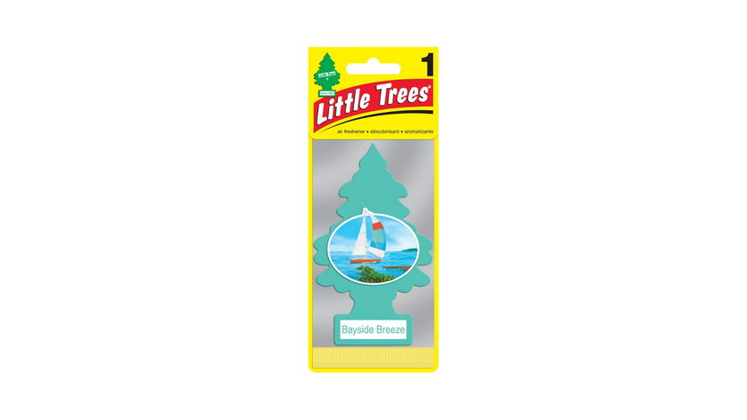 Little Trees Car Air Freshener Bayside Breeze (Bundle of 3)