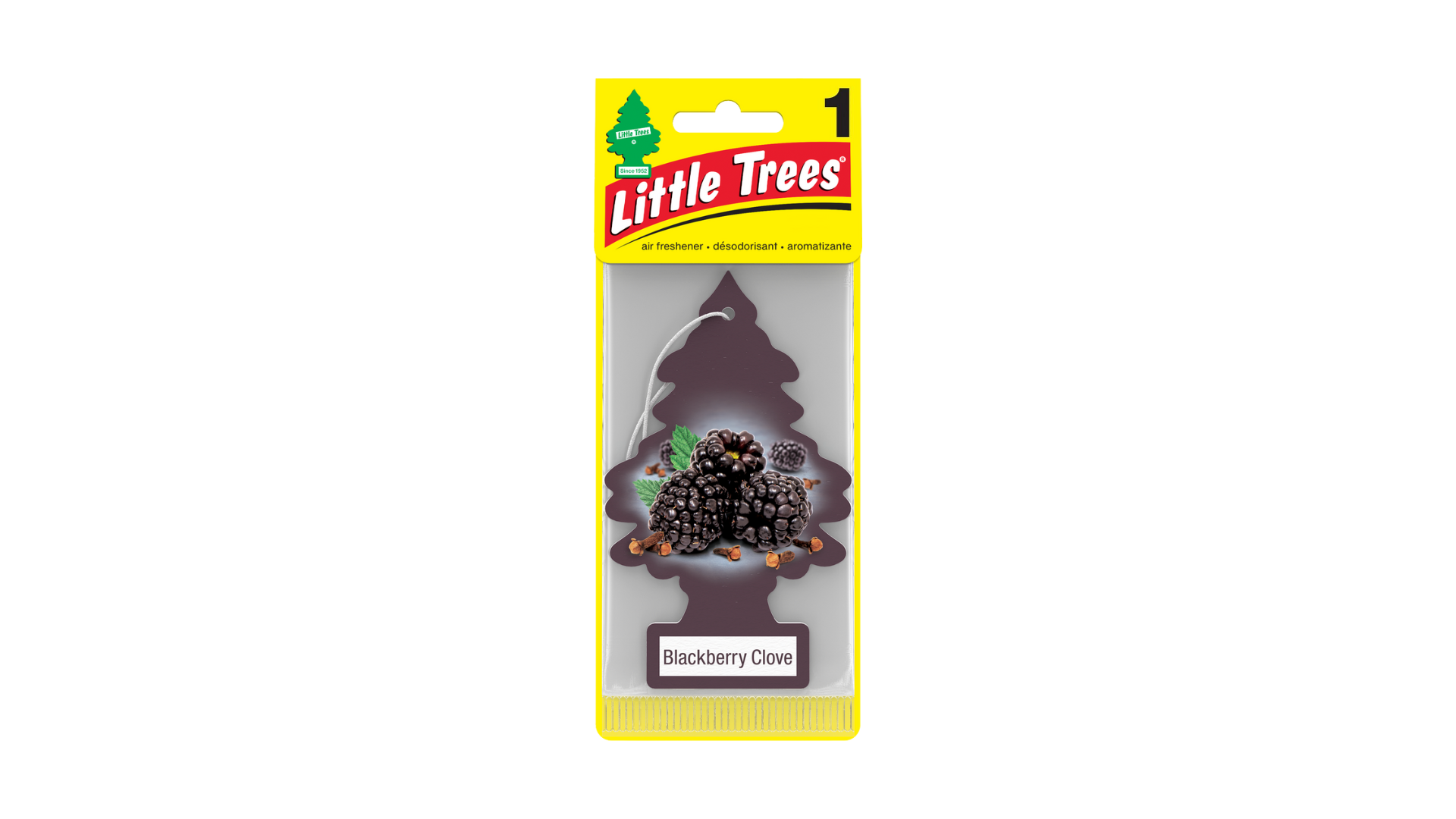 Little Trees Car Air Freshener Blackberry Clove (Bundle of 3)