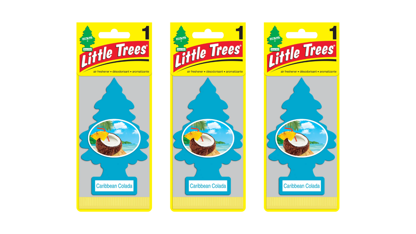 Little Trees Car Air Freshener Caribbean Colada (Pack of 3)