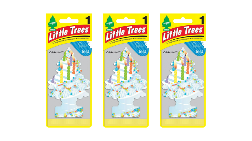Little Trees Car Air Freshener Celebrate (Bundle of 3)