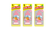 Little Trees Car Air Freshener Cherry Blossom Honey (Bundle of 3)