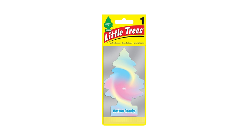 Little Trees Car Air Freshener Cotton Candy (Bundle of 3)