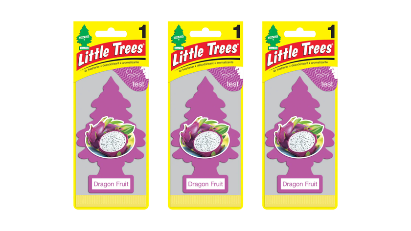 Little Trees Car Air Freshener Dragon Fruit (Bundle of 3)