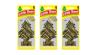 Little Trees Car Air Freshener Gold (Bundle of 3)