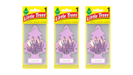 Little Trees Car Air Freshener Lavender (Pack of 3)