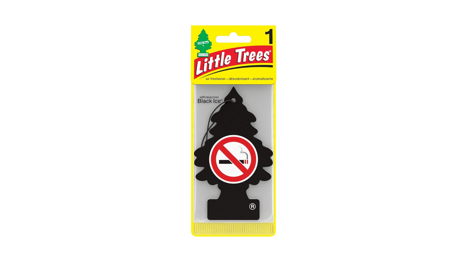 Little Trees Car Air Freshener Crisp 'N Cool No Smoking (Bundle of 3)