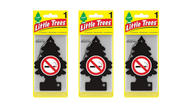 Little Trees Car Air Freshener Crisp 'N Cool No Smoking (Bundle of 3)