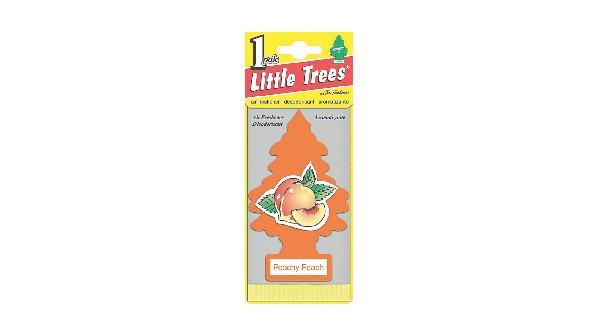 Little Trees Car Air Freshener Peachy Peach (Bundle of 3)