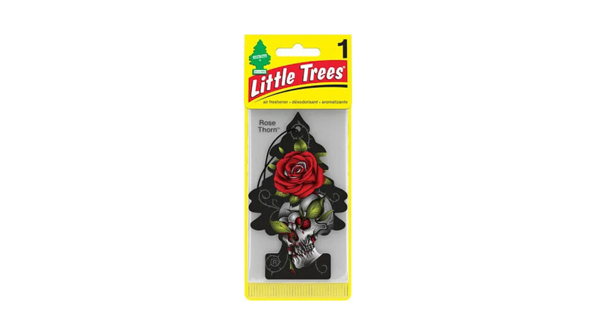 Little Trees Car Air Freshener Rose Thorn (Pack of 3)