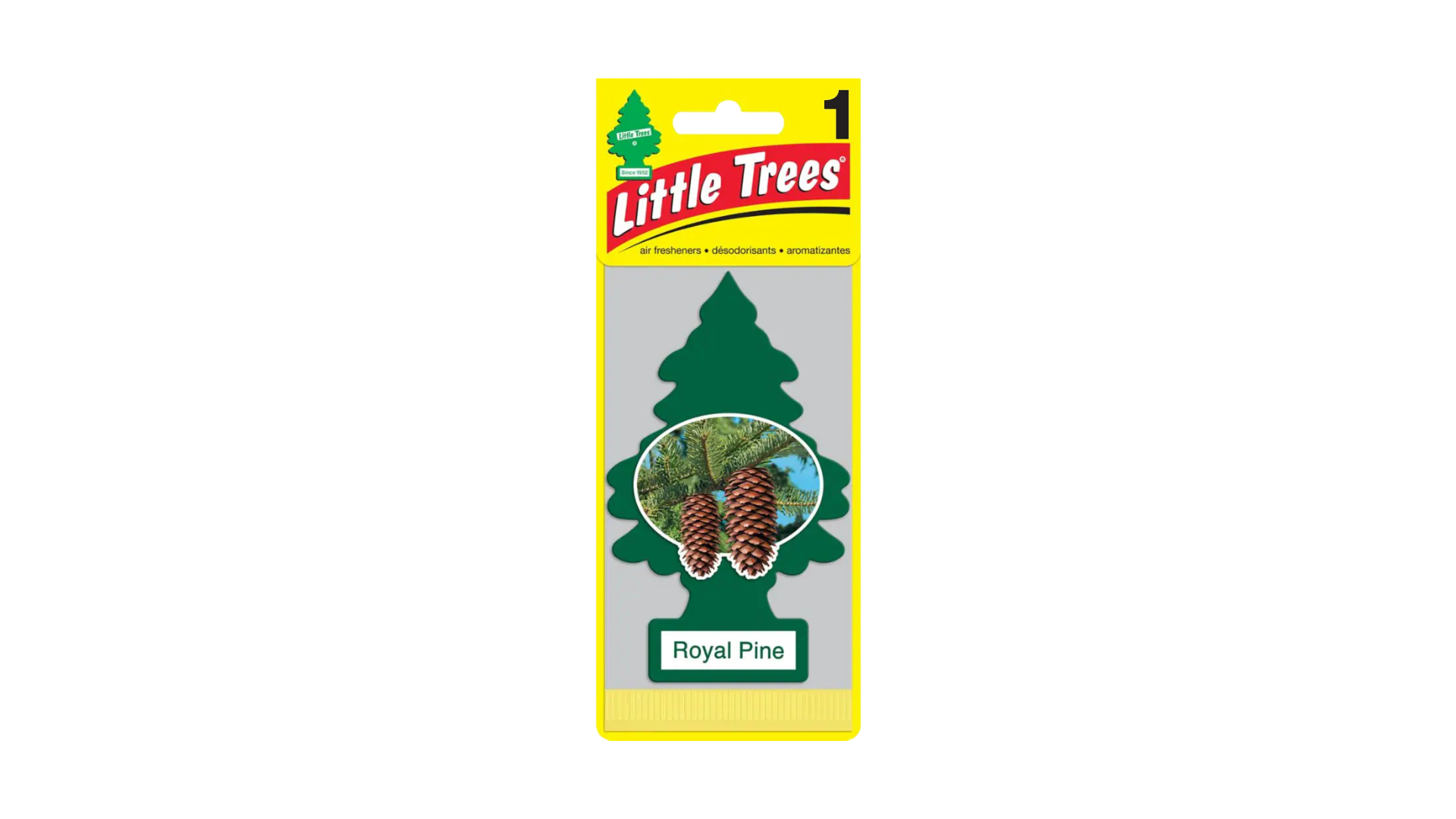 Little Trees Car Air Freshener Royal Pine (Bundle of 3)