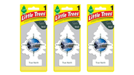 Little Trees Car Air Freshener True North (Pack of 3)