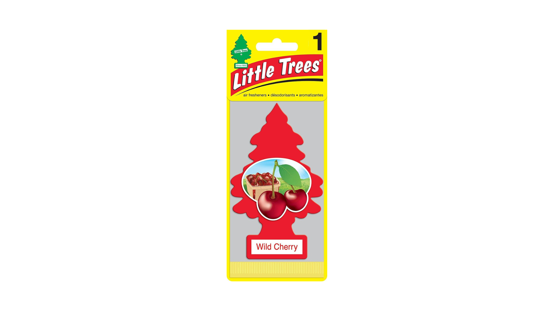 Little Trees Car Air Freshener Wild Cherry (Bundle of 3)