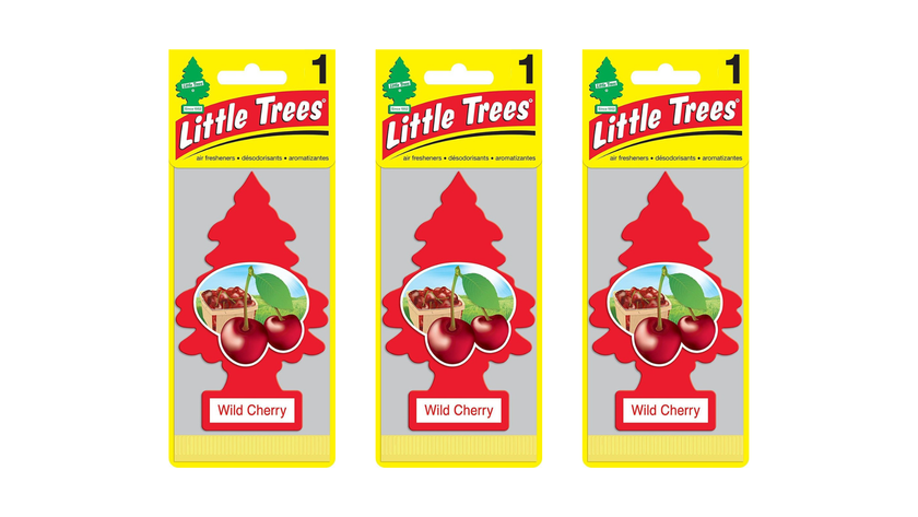 Little Trees Car Air Freshener Wild Cherry (Bundle of 3)