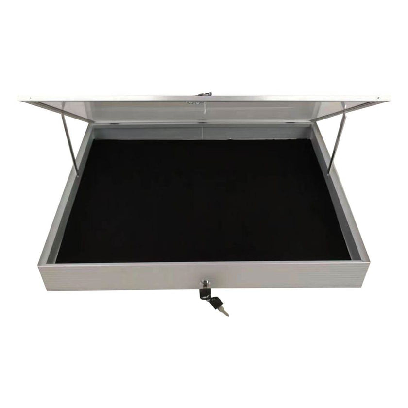 EVORETRO Lockable Display Case 36 x 24 x 4