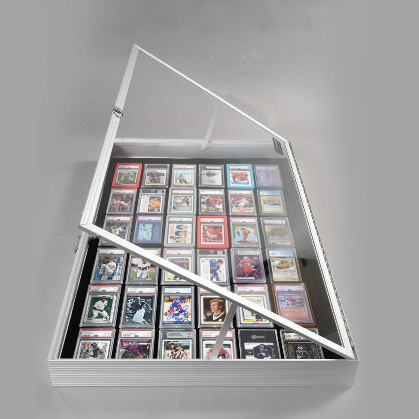 EVORETRO Lockable Display Case 36 x 24 x 4