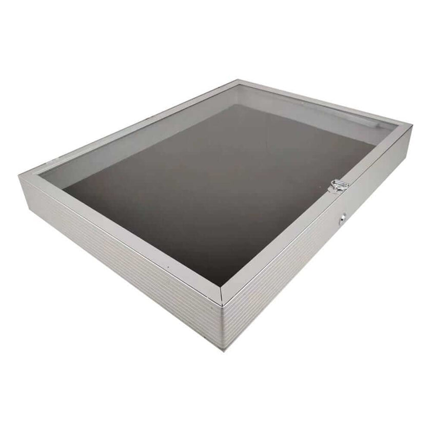 EVORETRO Lockable Display Case 36 x 24 x 4