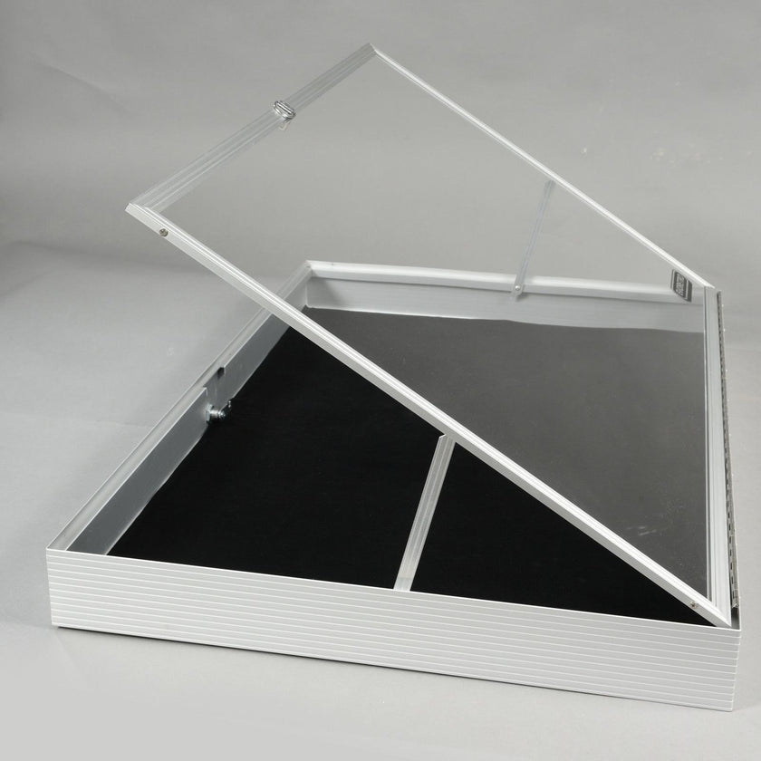 EVORETRO Lockable Display Case 36 x 24 x 4