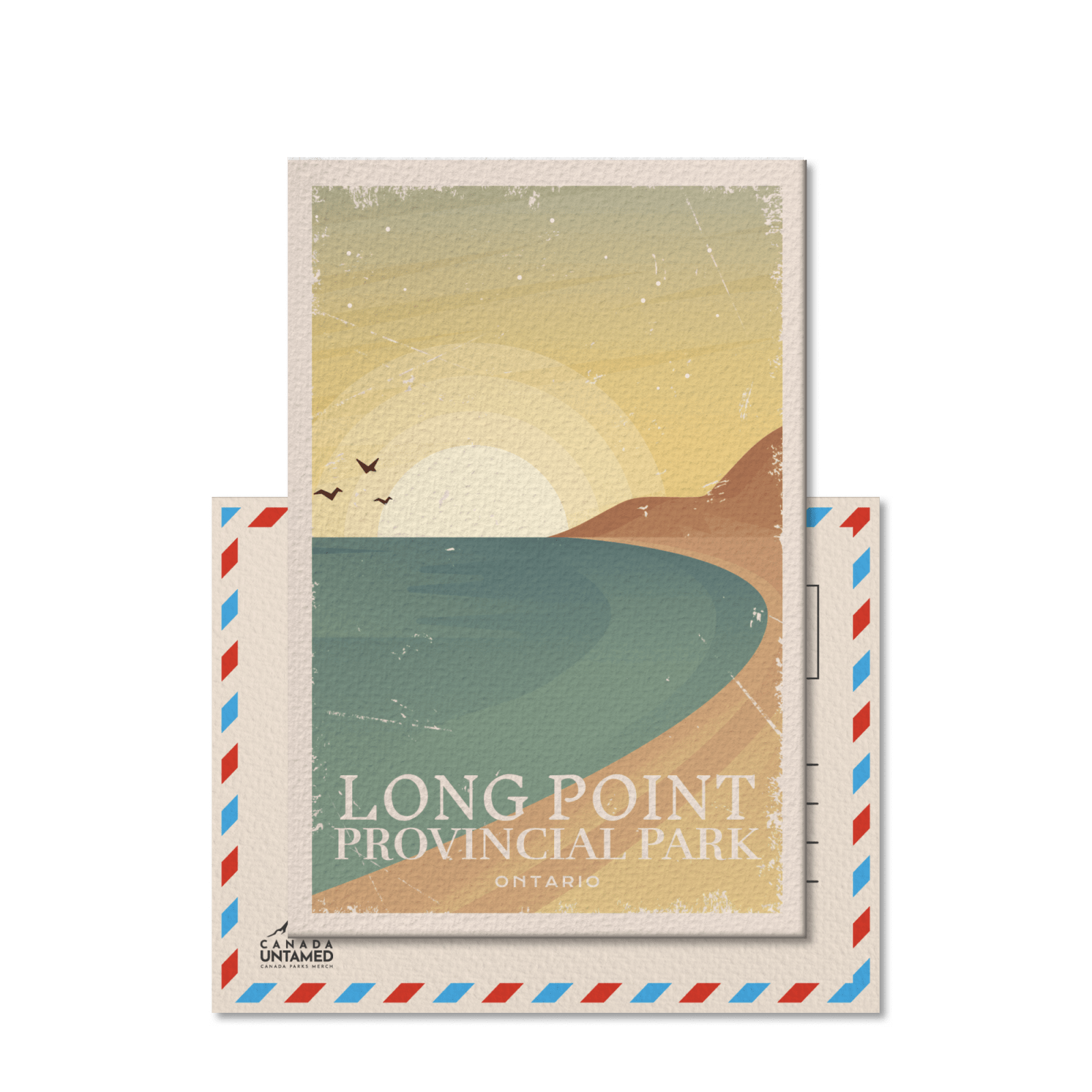 Long Point Ontario Provincial Park Postcard, Canada Parks
