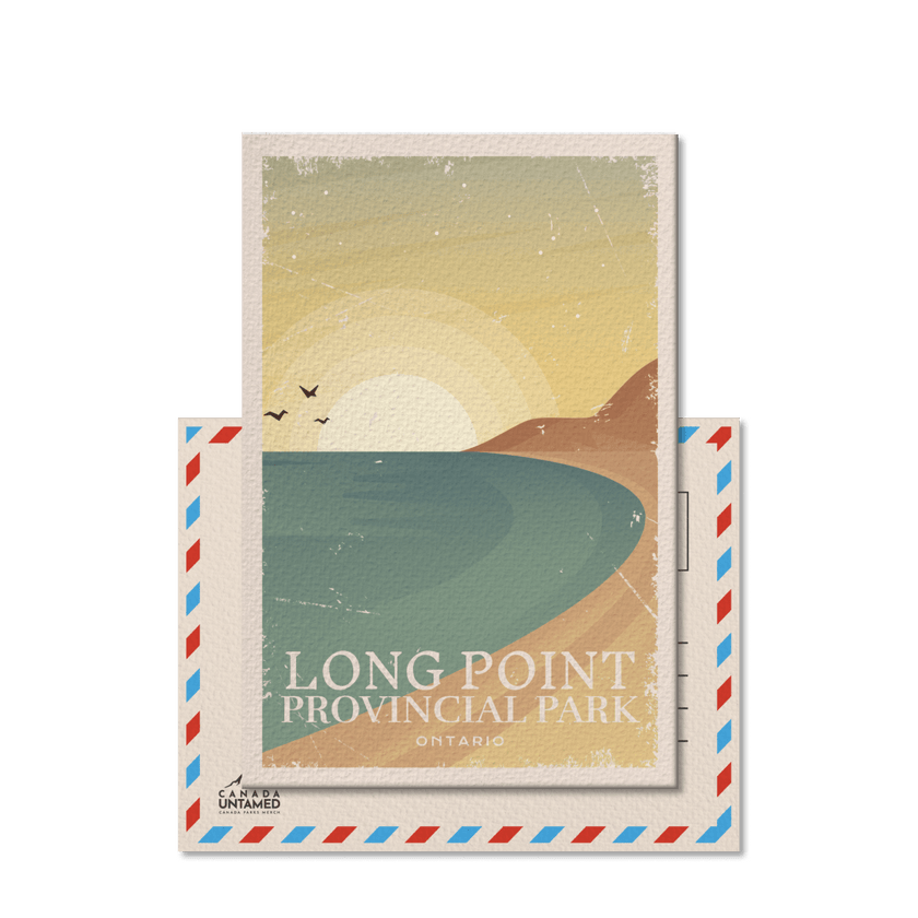 Long Point Ontario Provincial Park Postcard, Canada Parks