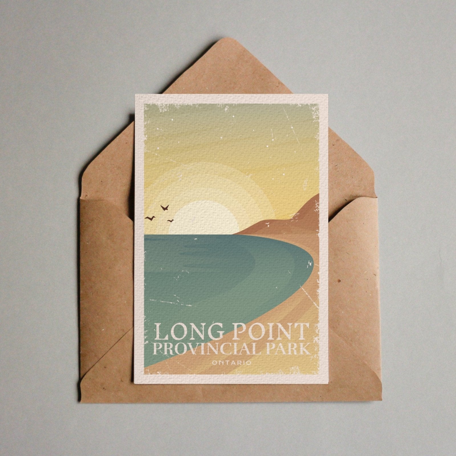 Long Point Ontario Provincial Park Postcard, Canada Parks