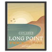 Long Point Provincial Park 'Explored' Poster, Canada Parks