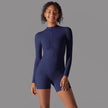 Long Sleeve One-piece Dance Fitness Sports Jumpsuit