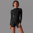 Long Sleeve One-piece Dance Fitness Sports Jumpsuit