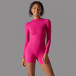 Long Sleeve One-piece Dance Fitness Sports Jumpsuit