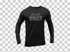Caution Biker Rhinestone Shirt – Motorcycle Sparkle Bling Apparel | Blingdazzel