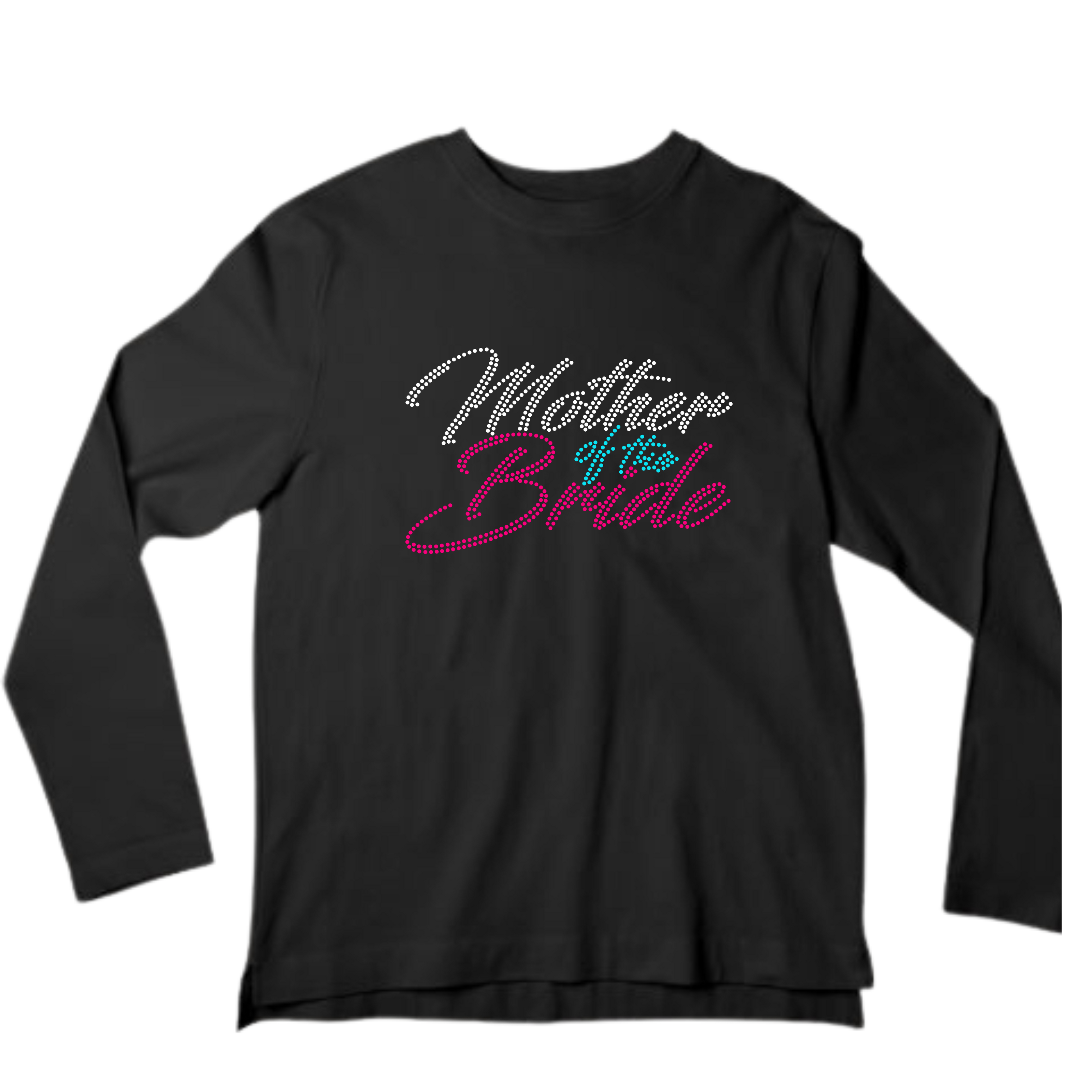Mother of the Bride Rhinestone Shirt – Wedding Sparkle Bling Tee | Blingdazzel