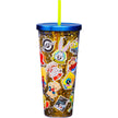 Looney Tunes 32oz Sticker Print Glitter Cup